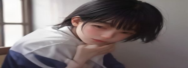 书架上摆放着多本情感文学作品，暖黄色灯光营造出静谧的阅读氛围，与人母子爱情题材的文学探讨相呼应